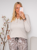 MDC Magali LS tee beige