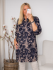 Liliana tunic print 23 dark blue