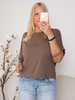 MDC Tinka top dark caramelo