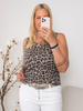 MDC Angeline top beige leo