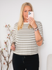 MDC Brooklyn tee beige/military