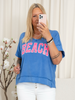 Marta du Chateau Nella tee blueroyal/fuxia