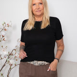 Liberté Natalia SS blouse black