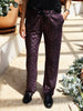 Liberté Alma wide pants bordeaux lux leo