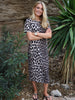 Liberté Alma t-shirt dress big lux leo