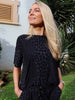 Liberté Alma t-shirt dark grey leo
