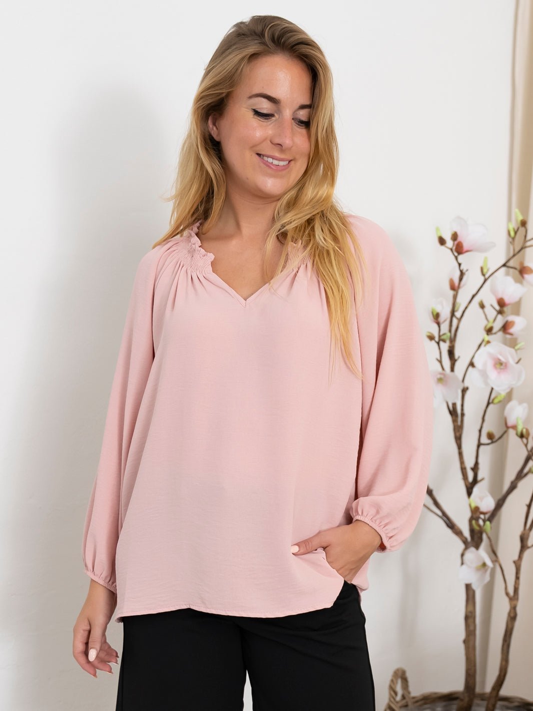 All Week Heike blouse rosa - Online - Mode