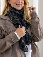 Andalouse scarf black - Online - Mode