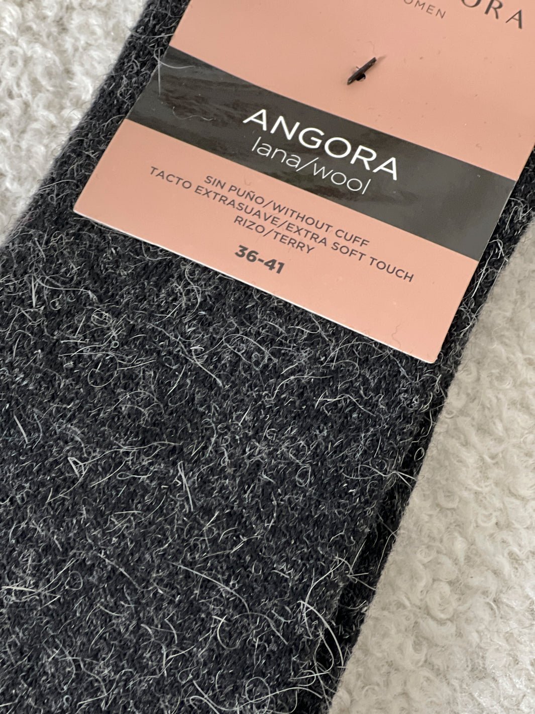 Angora wool socks black - Online - Mode