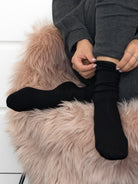 Bamboo socks black - Online - Mode