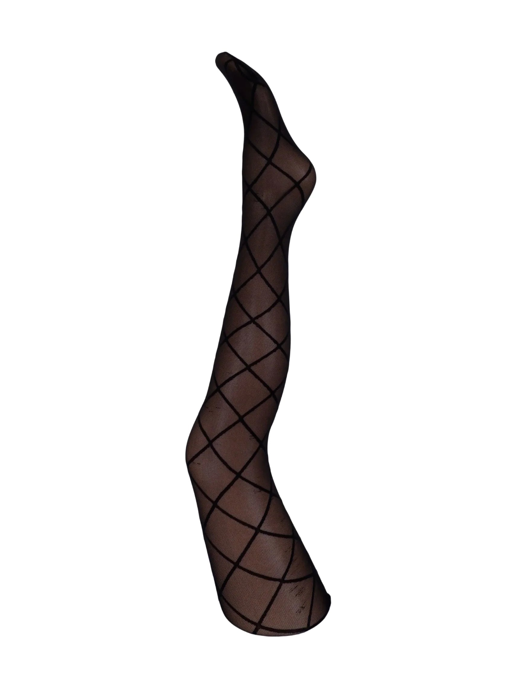 BC Argyle jacquard tights black - Online-Mode