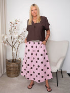 BC BCAbbie skirt rose dot - Online-Mode