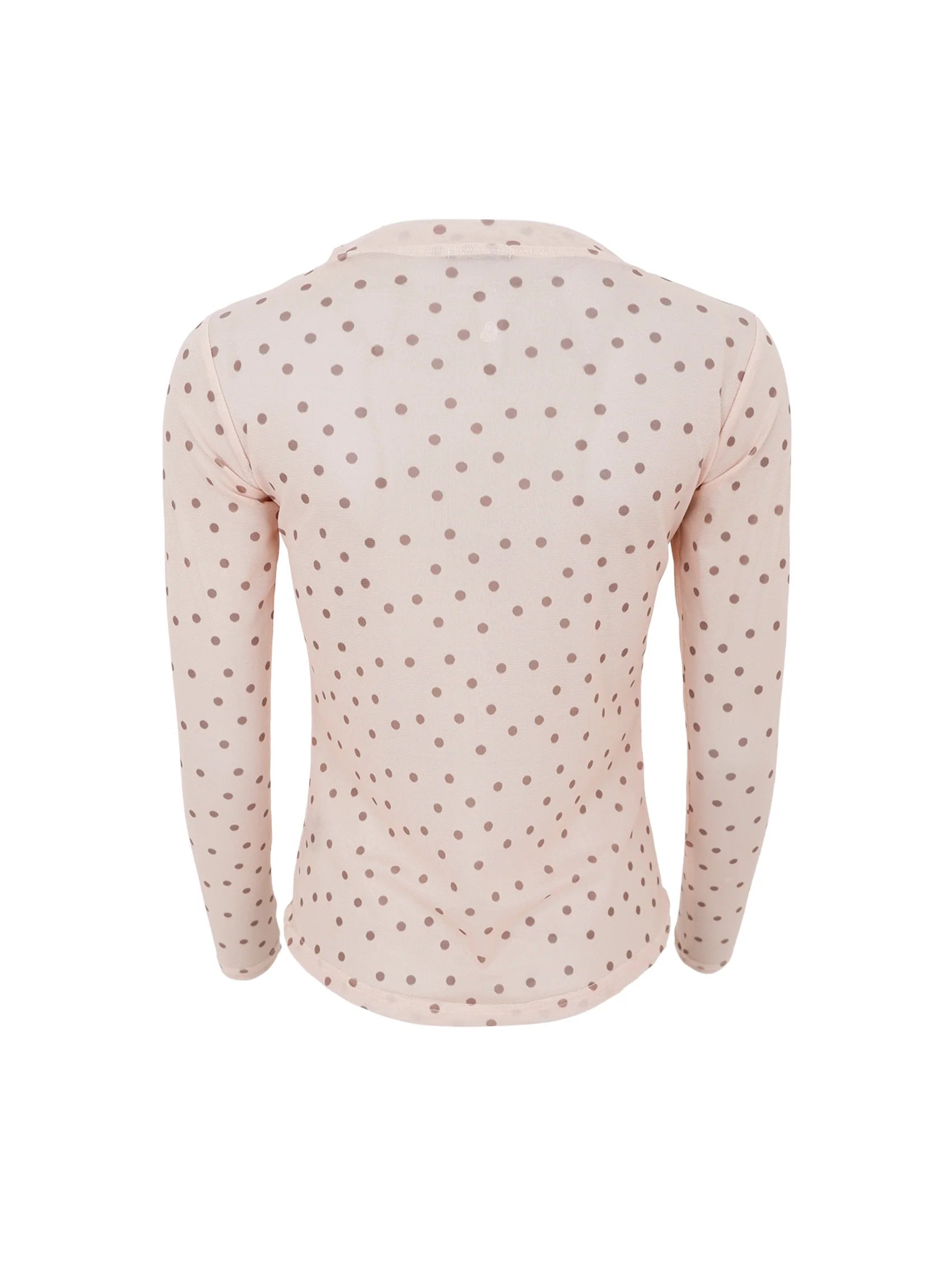 BC BCAnnie mesh blouse powder dot - Online-Mode