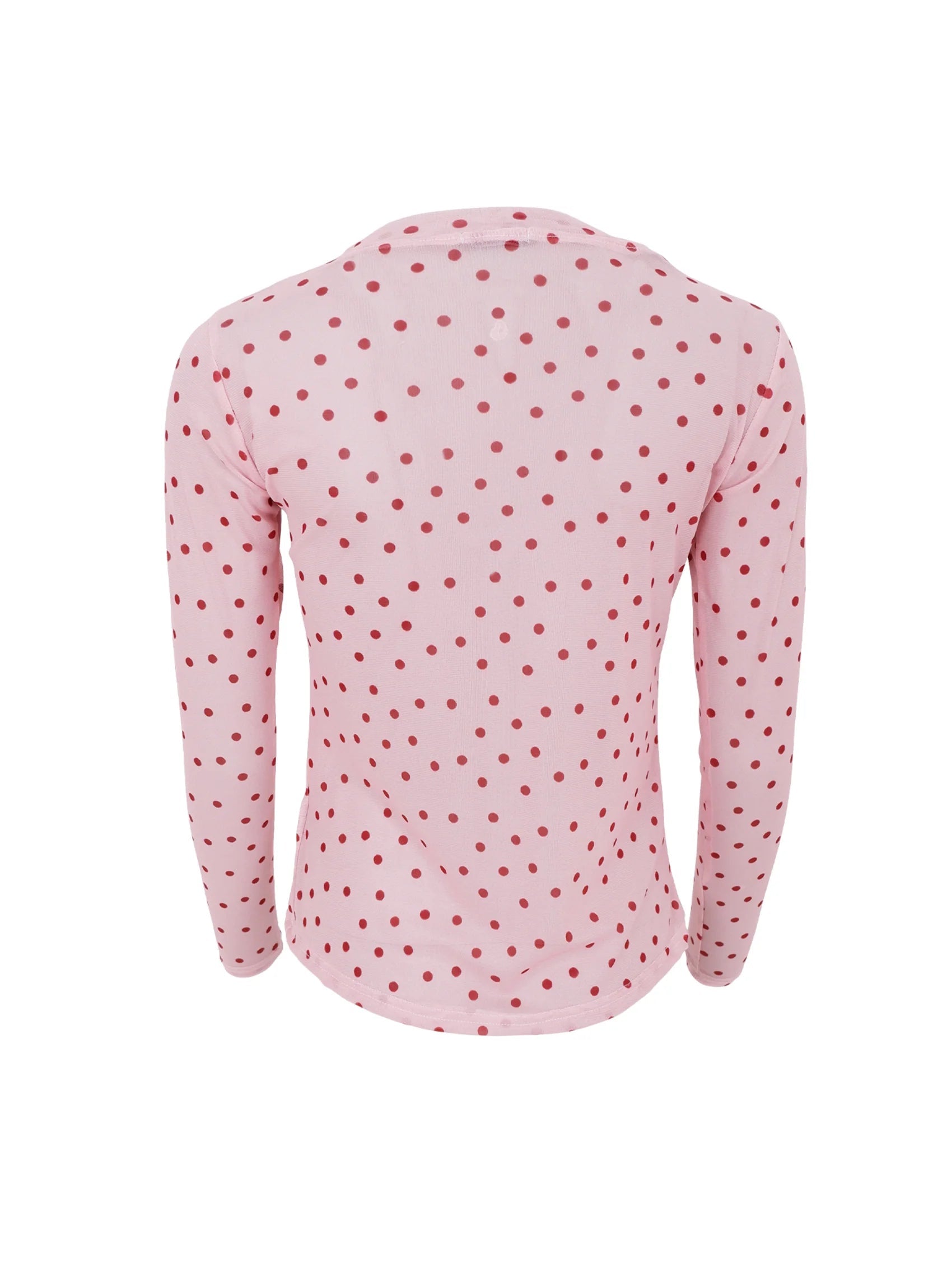 BC BCAnnie mesh blouse rose dot - Online-Mode