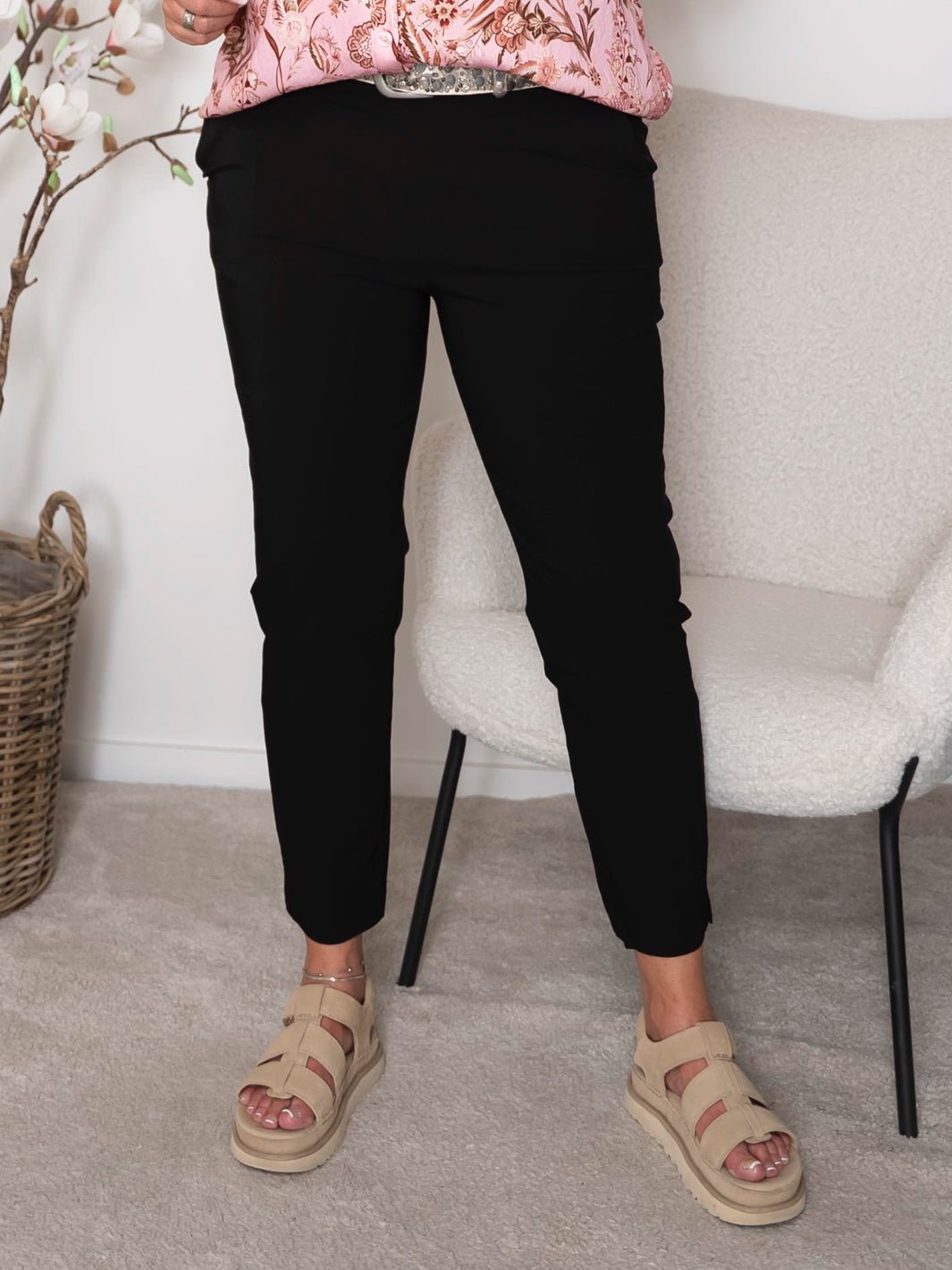 BC Beate cigarette pant black - Online-Mode