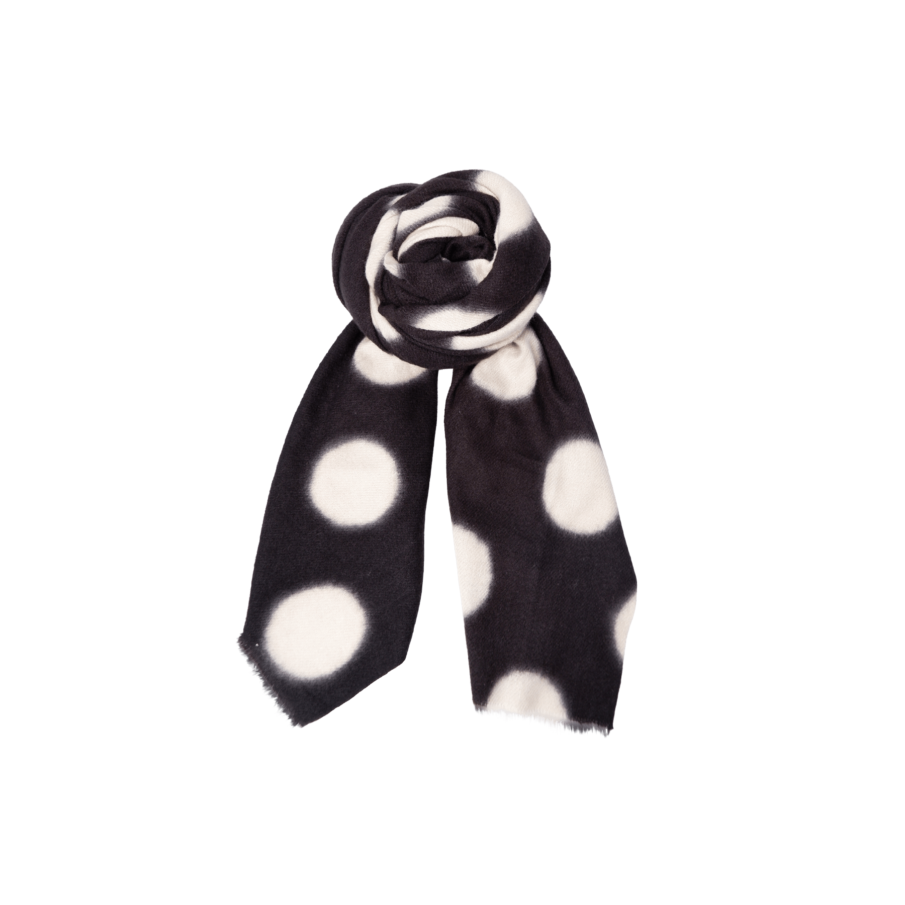 BC Blix dotted winter scarf black dot - Online-Mode