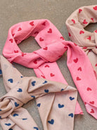 BC Claudine mini scarf pink red - Online-Mode