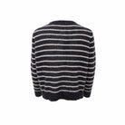 BC Dell striped knit cardigan dk grey - Online-Mode