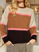 BC Hildur knit jumper camel - Online-Mode
