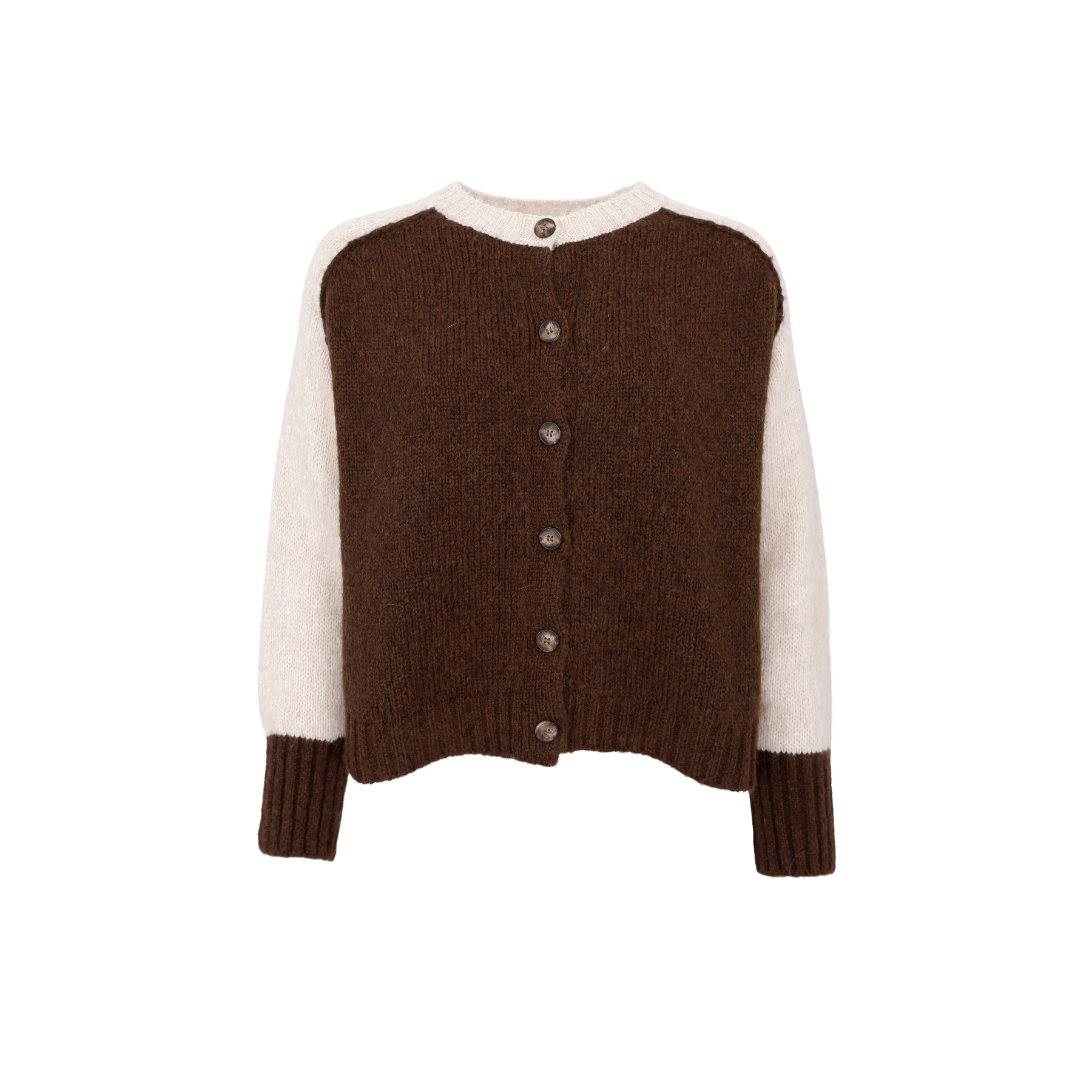 BC Jacks knit cardigan coffee - Online-Mode