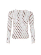 BC Jennie dotted mesh blouse cream - Online-Mode