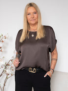 BC Mabel blouse coffee - Online-Mode