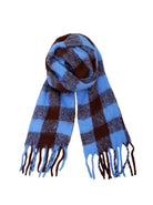 BC North soft winter scarf blue/mocca - Online-Mode