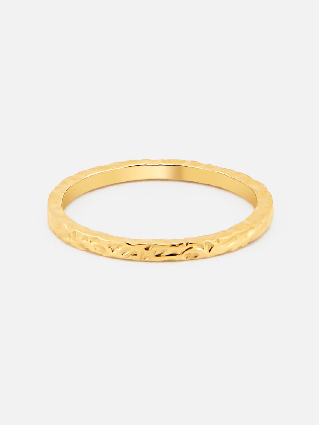 By Cara Golden Earth Ring 18K Guldbelagt 2 mm - Online-Mode