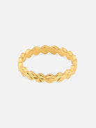 By Cara Luna Sun Ring 18K Guldbelagt 3,5 mm - Online-Mode