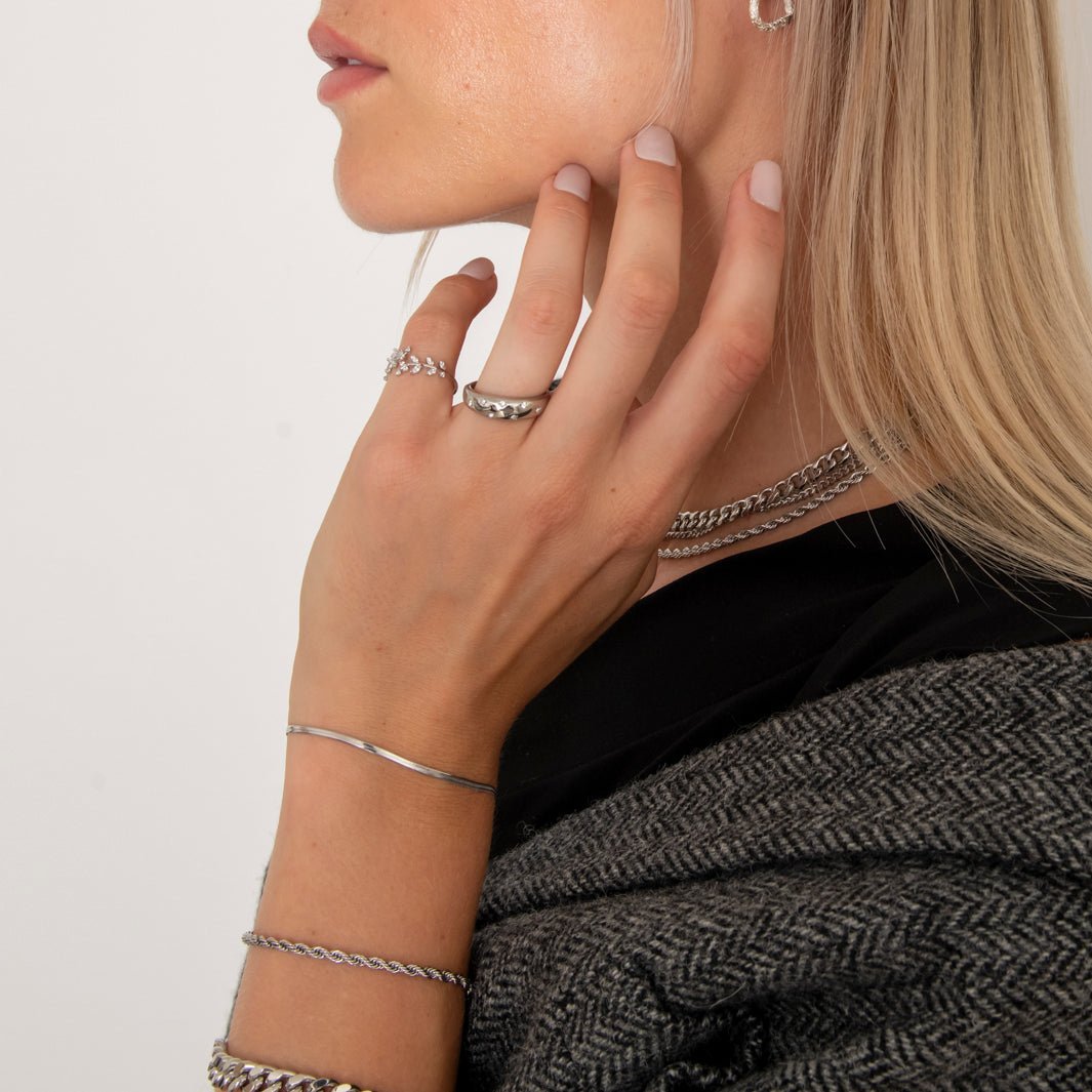 By Cara Stardust Ring Sølvfarvet - Online-Mode