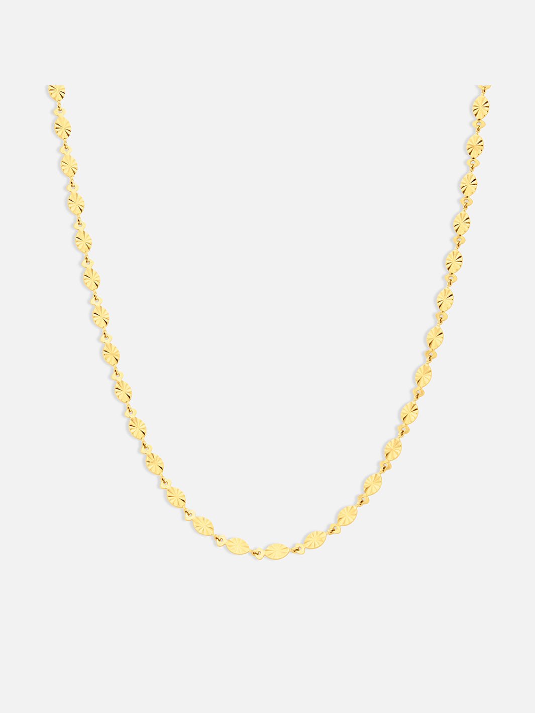 By Cara Sunbeam Halskæde 18K Guldbelagt - Online-Mode
