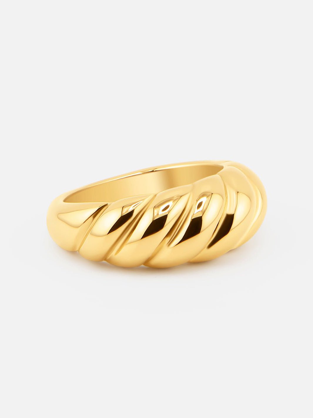 By Cara Twist Ring 18K Guldbelagt - Online-Mode