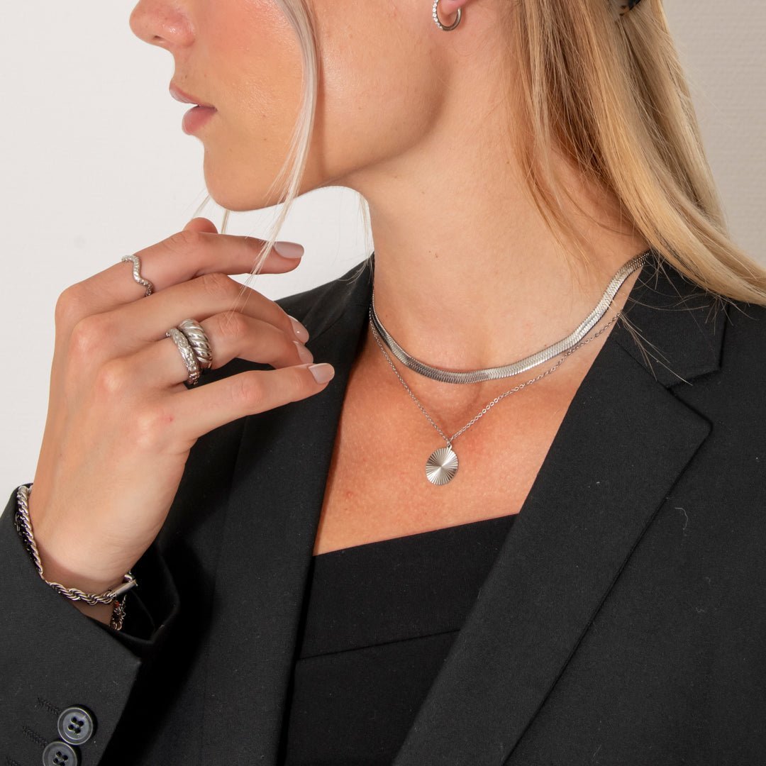 By Cara Twist Ring Sølvfarvet - Online-Mode