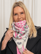 Cacia scarf leo pink - Online - Mode