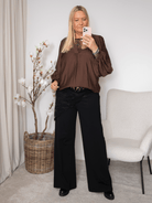 Callie scarf black - Online-Mode