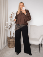 Callie scarf choco - Online-Mode