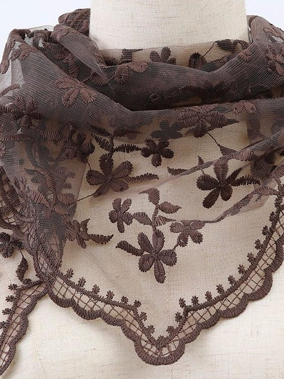 Callie scarf choco - Online-Mode