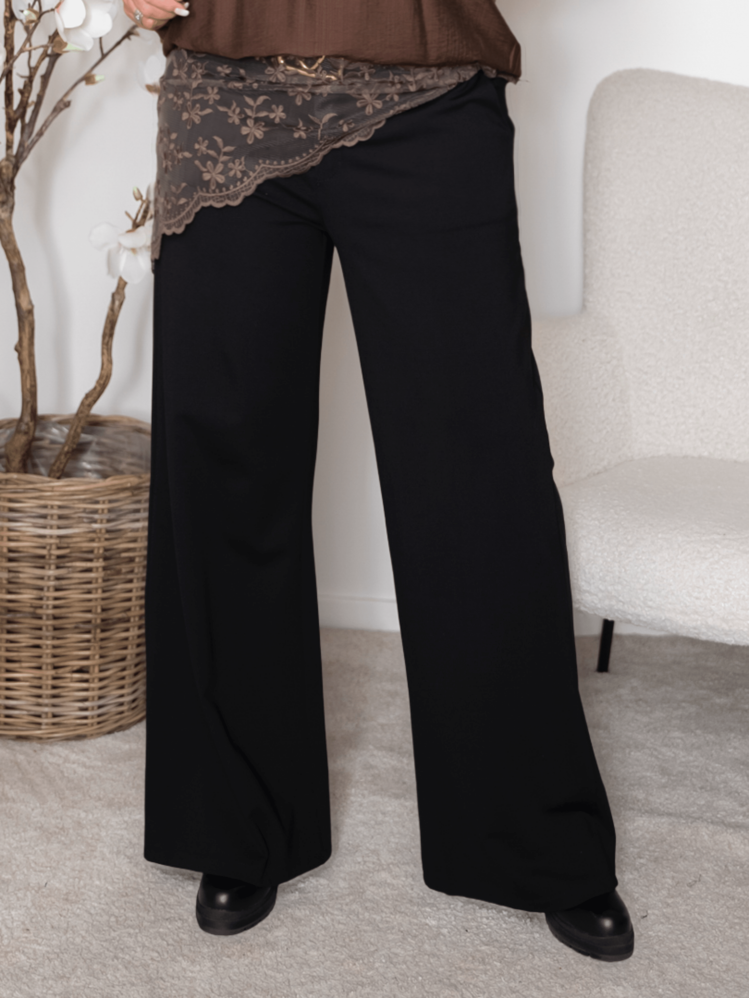 Callie scarf choco - Online-Mode