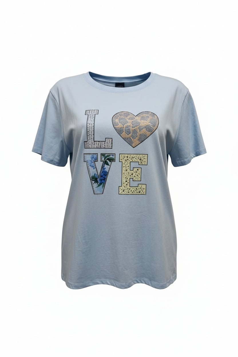 Chisa Love tee blue - Online-Mode