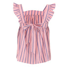 Continue Lulu bow top pink stribe - Online - Mode