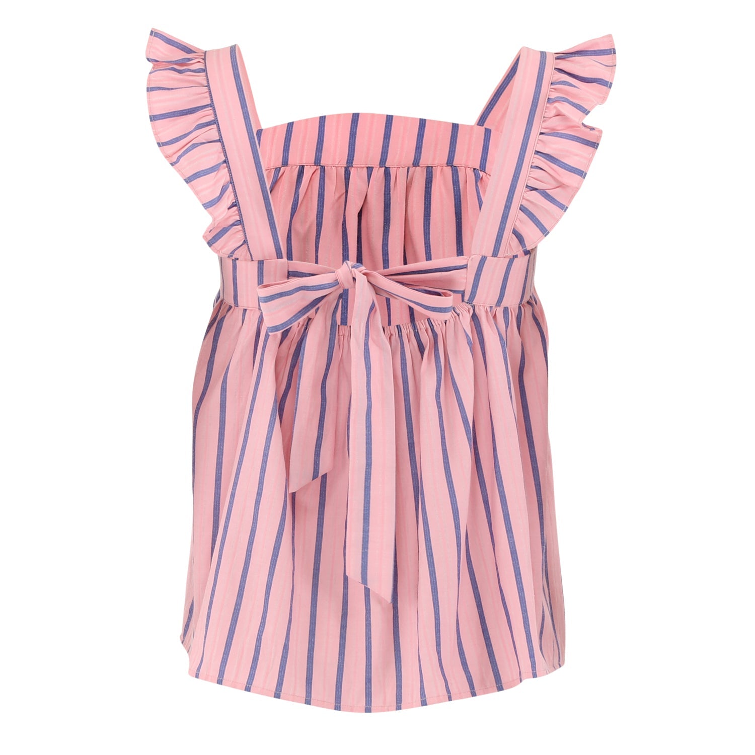 Continue Lulu bow top pink stribe - Online - Mode