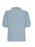 Continue Mili SS shirt dove blue - Online - Mode