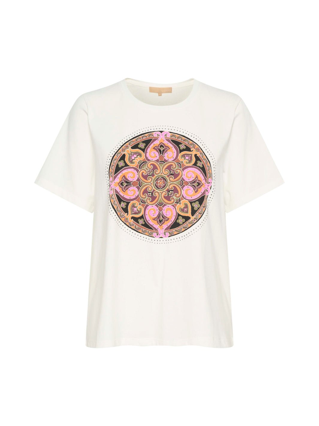 Culture CUalfi gith graphic t - shirt spring gardenia - Online - Mode