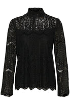 Culture CUima lace blouse black - Online - Mode