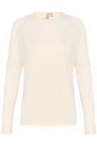 Culture CUnicole LS blouse spring gardenia - Online - Mode