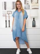 Eliza dress light blue - Online - Mode