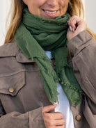 Ellie scarf army green - Online - Mode