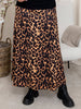 Ellie skirt brown leo