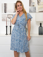 Emilia dress blue mix - Online - Mode