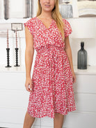 Emilia dress red mix - Online - Mode